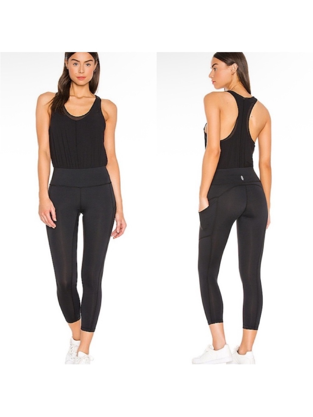 Free People FP Movement Eye On The Prize Onesie Black Sz S - Picture 15 of 15